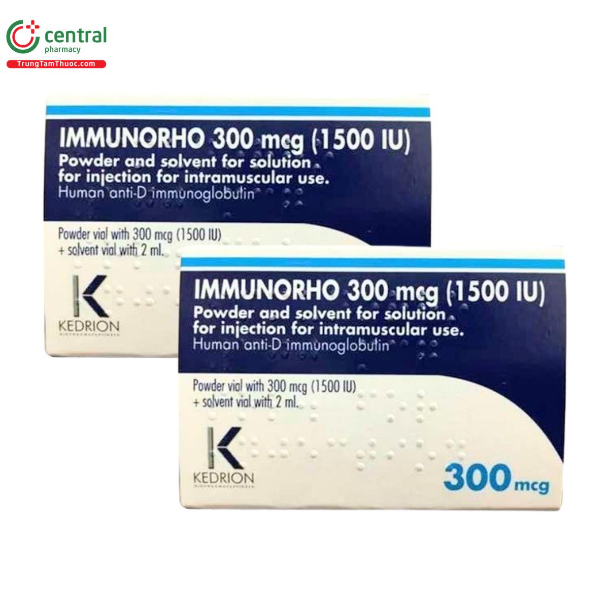 immunorho 300 mcg 2 L4104