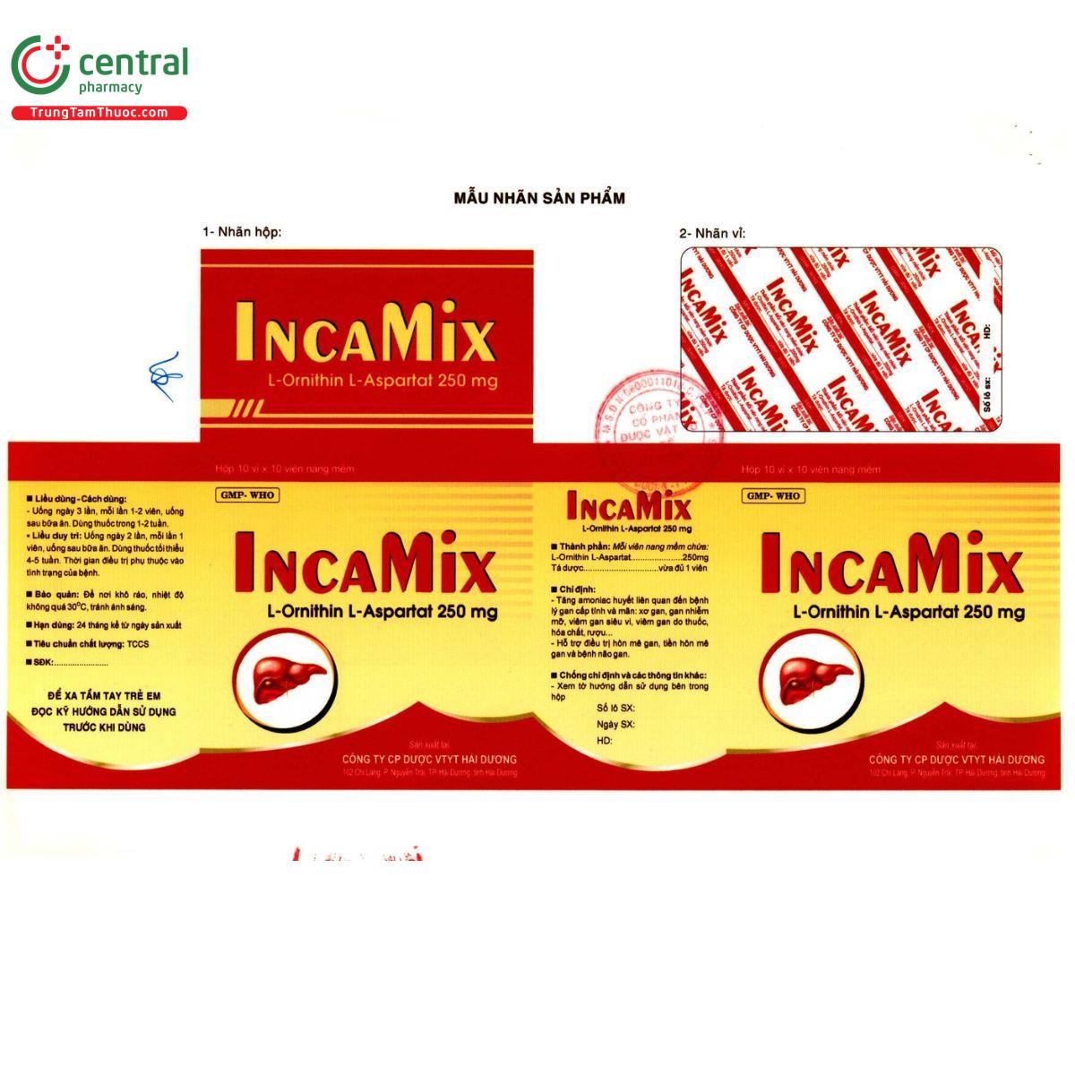 incamix 250mg 6 L4830 incamix 250mg 6 L4830