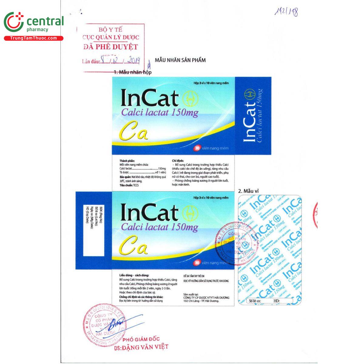 incat 150mg 2 A0073 incat 150mg 2 A0073