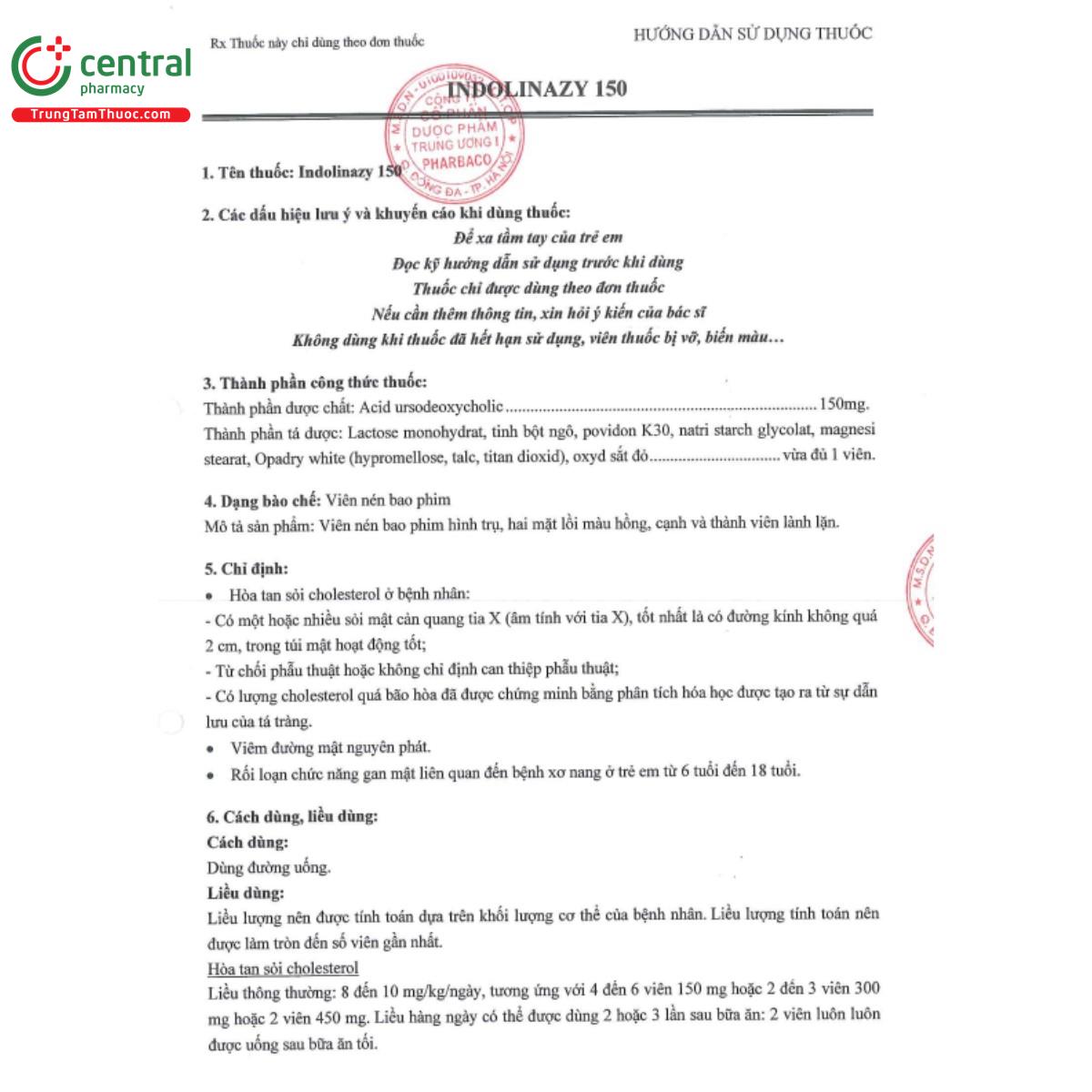 indolinazy 150 5 O6654