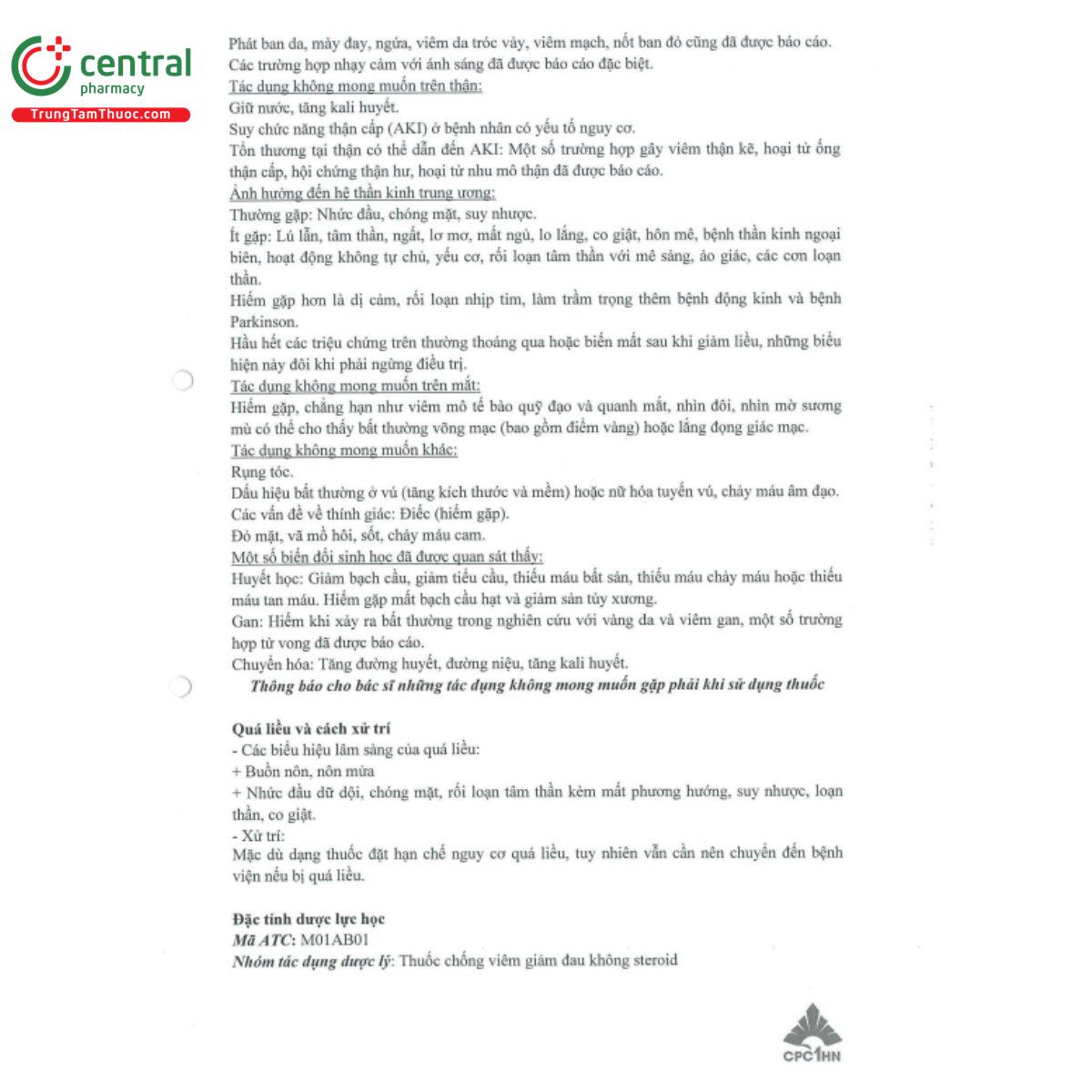 indorec 100mg 10 S7214