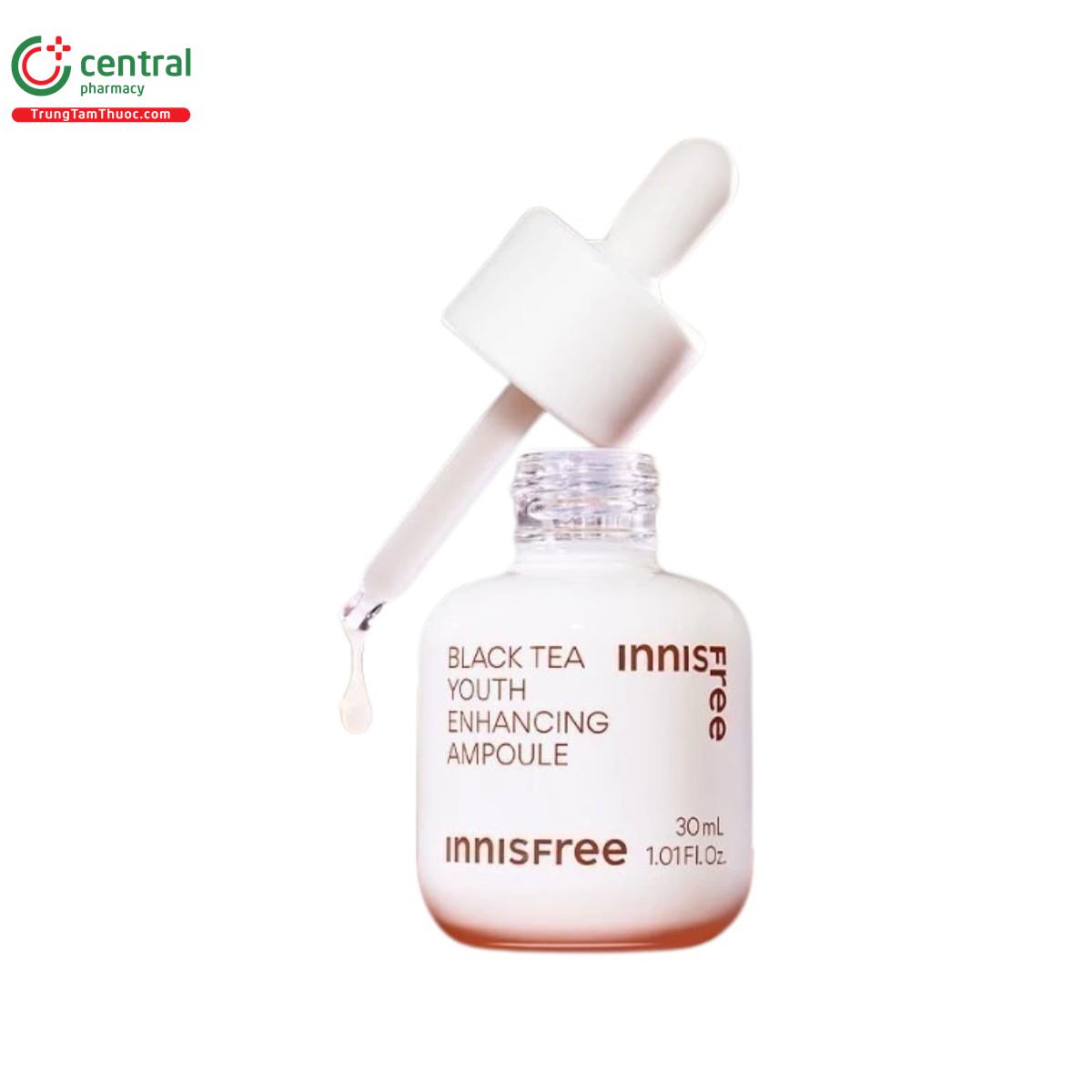 innisfree black tea youth enhancing ampoule 4 A0632