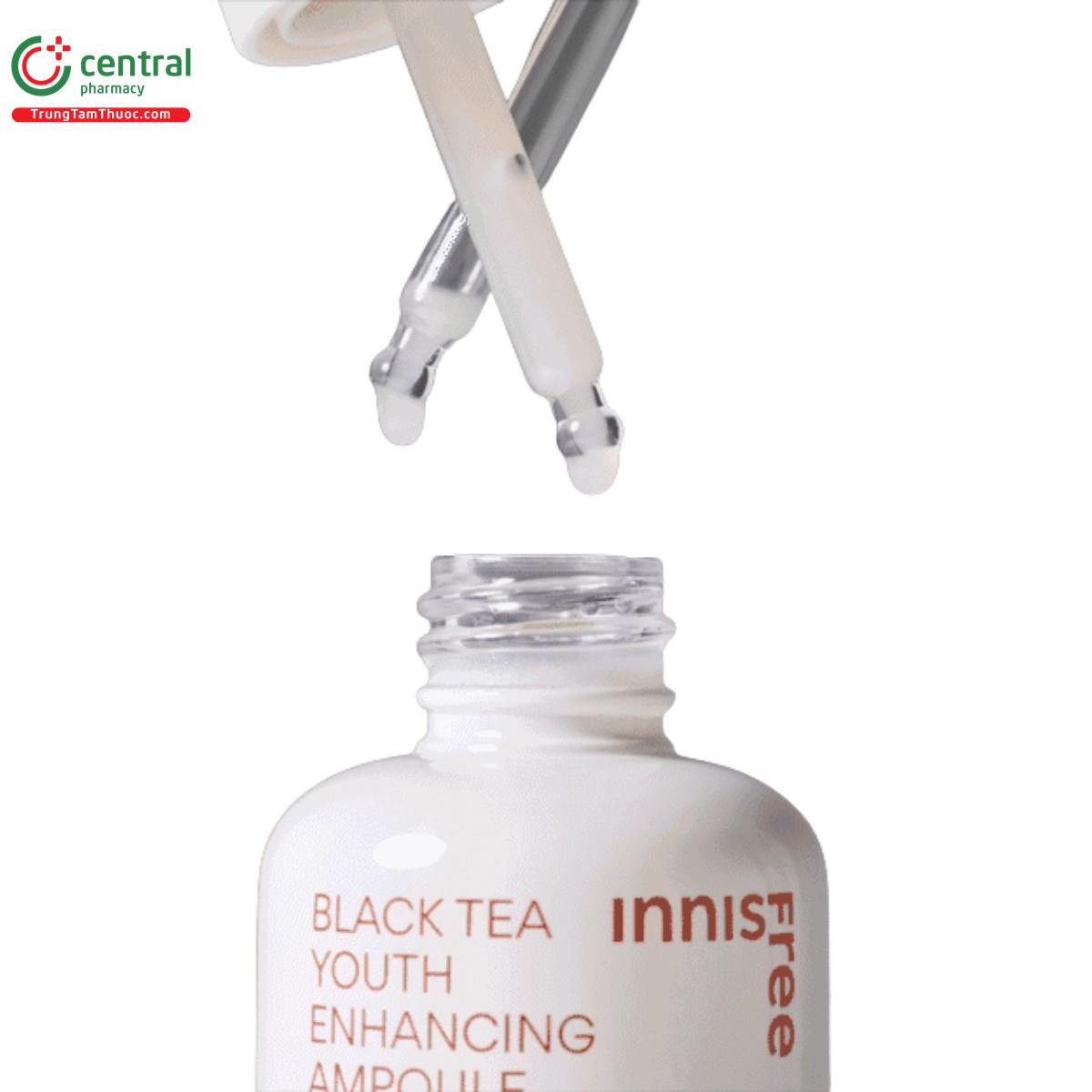 innisfree black tea youth enhancing ampoule 5 D1611