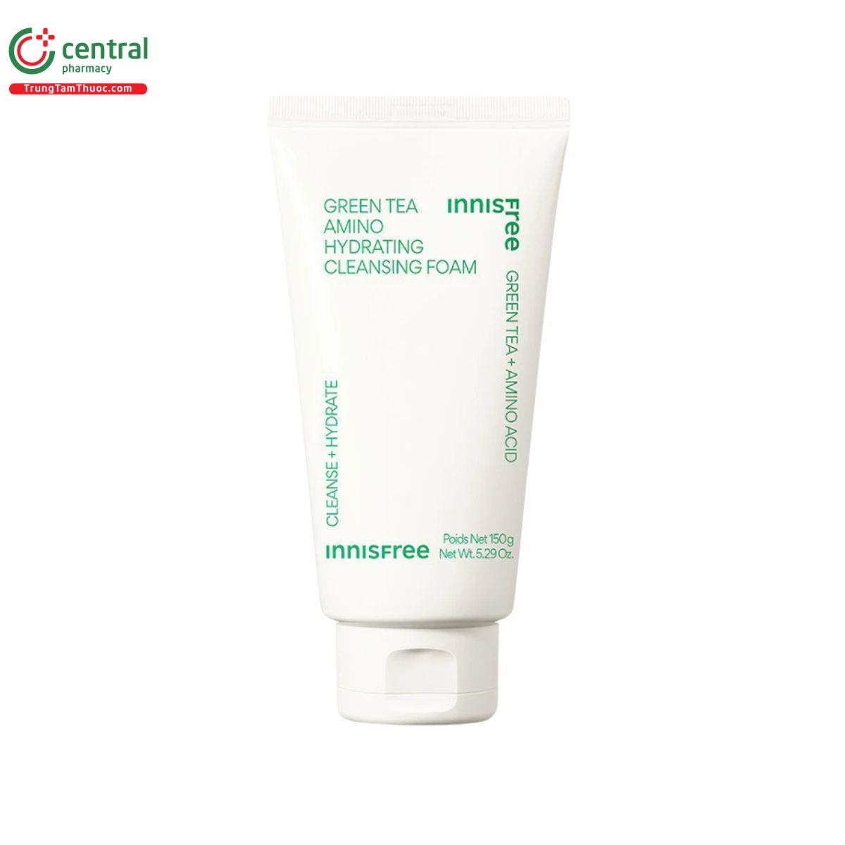 innisfree green tea amino hydrating cleansing foam 3 A0186 innisfree green tea amino hydrating cleansing foam 3 A0186