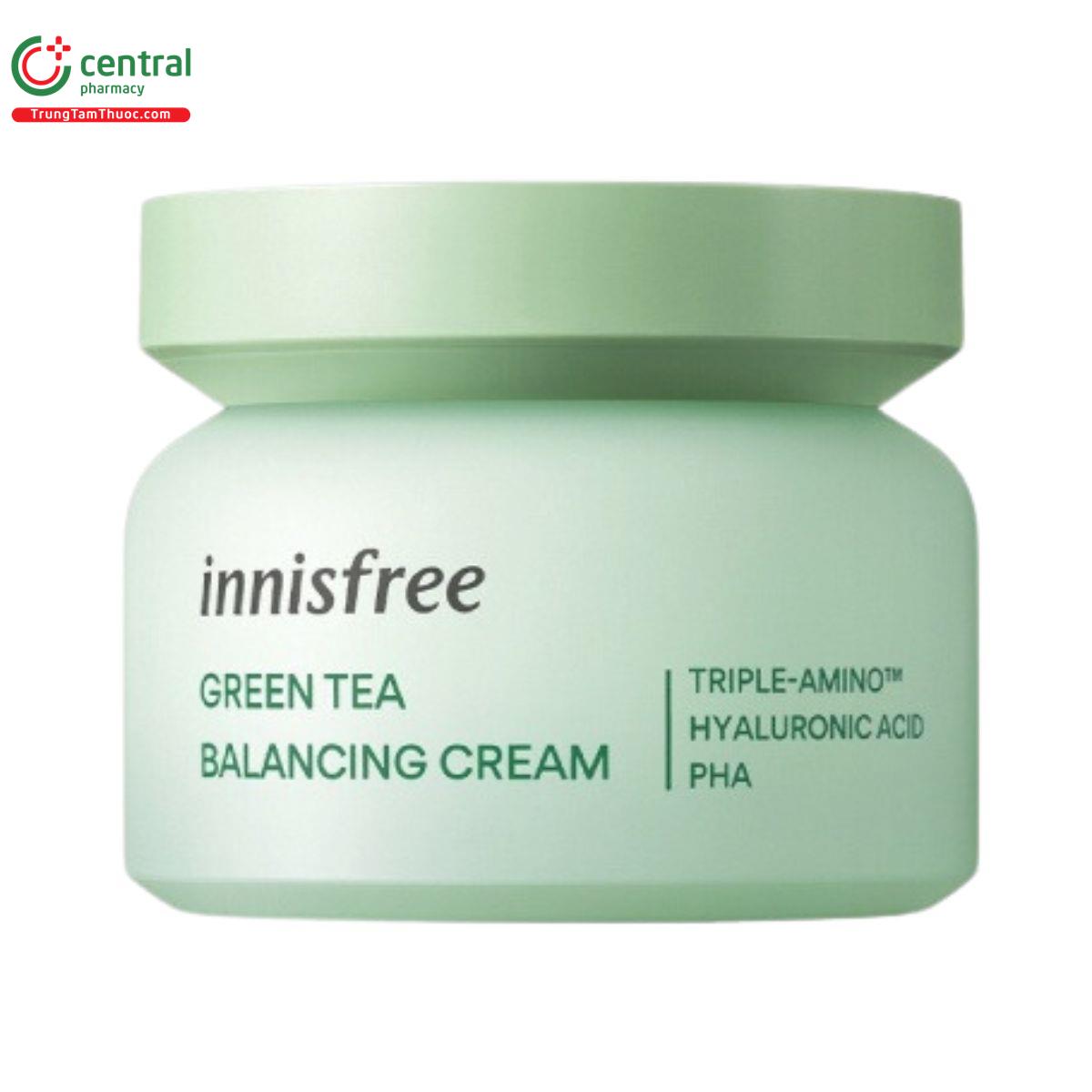 innisfree green tea balancing cream 50ml 4 V8320