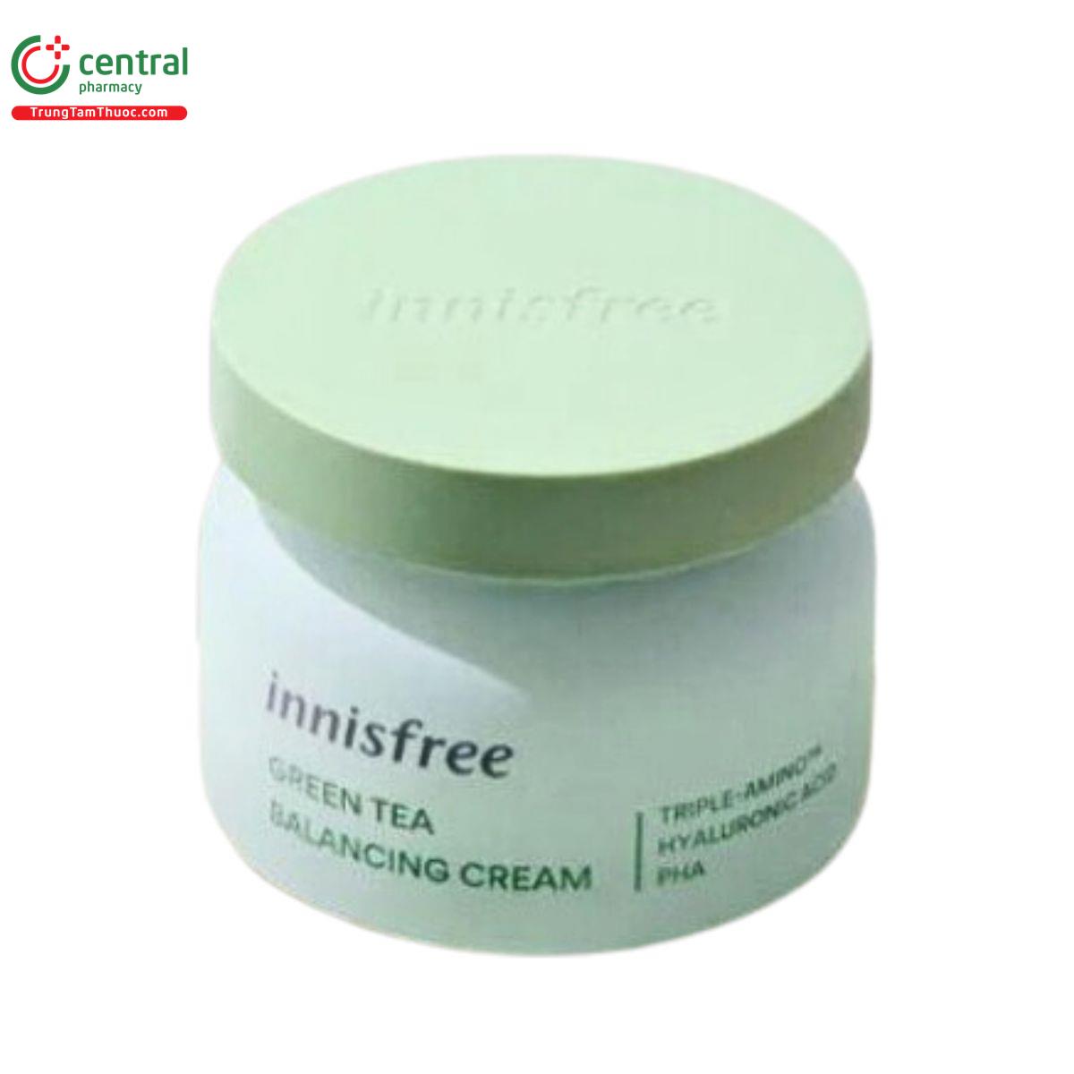 innisfree green tea balancing cream 50ml 6 G2573