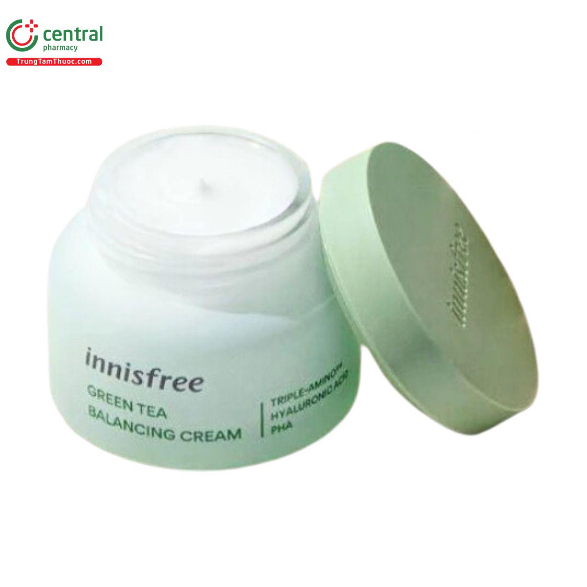 innisfree green tea balancing cream 50ml 7 H3166