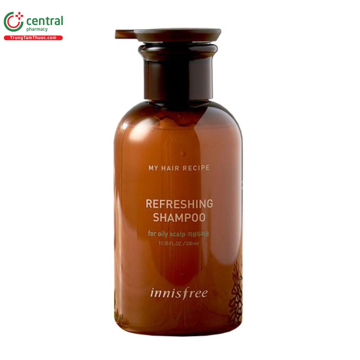 innisfree refreshing shampoo for oily scalp 1 C0431