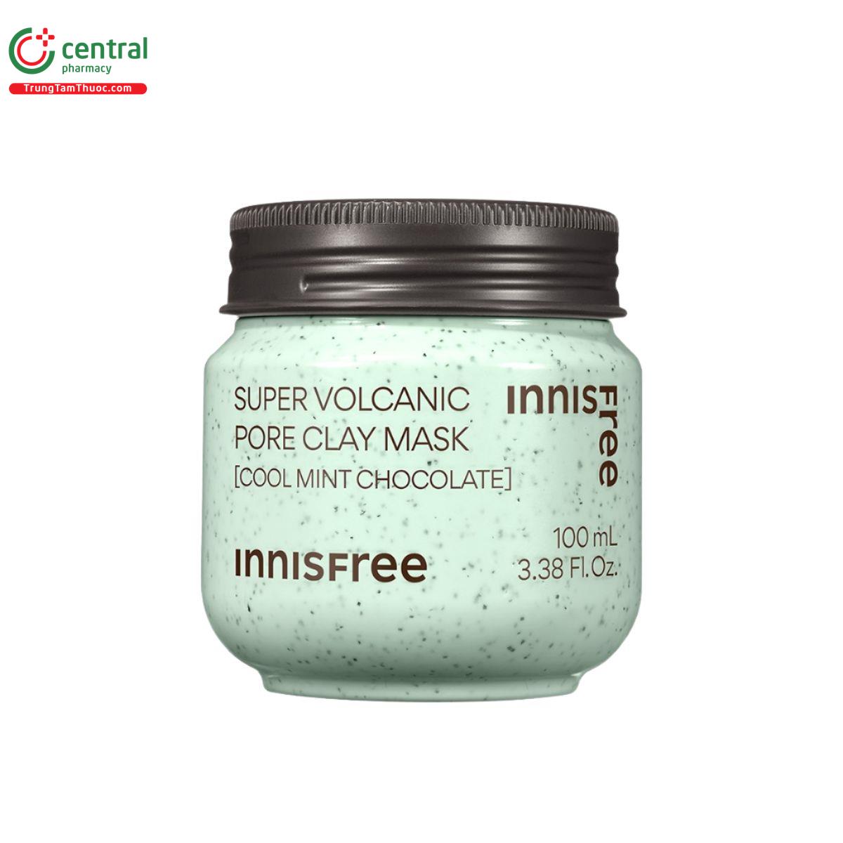 innisfree super volcanic pore clay mask 1 socola bac ha I3461