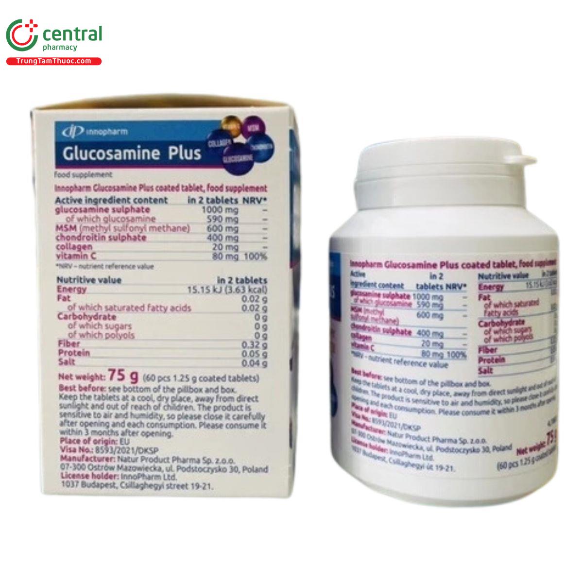 innopharm glucosamine plus 3 H3778