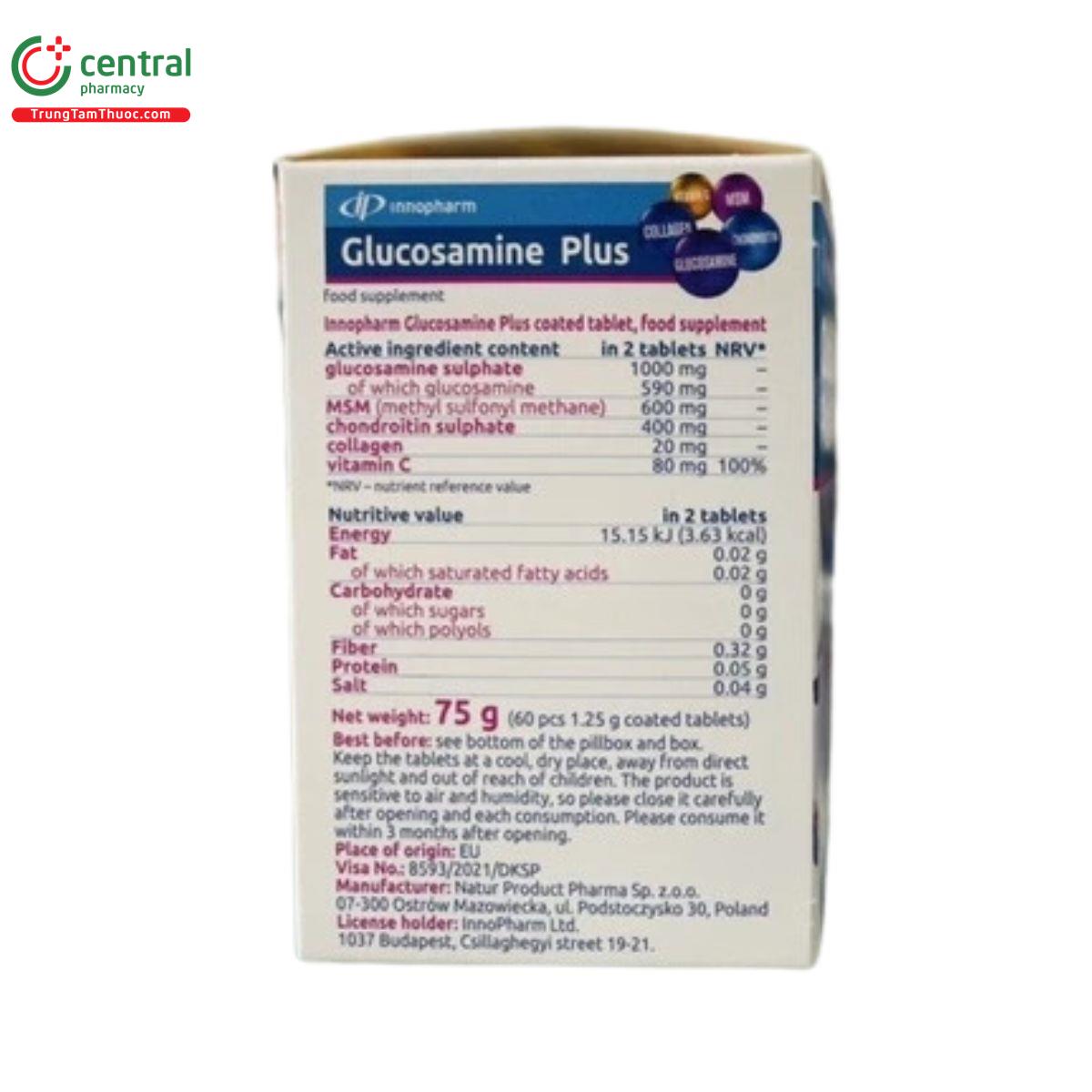 innopharm glucosamine plus 6 A0455