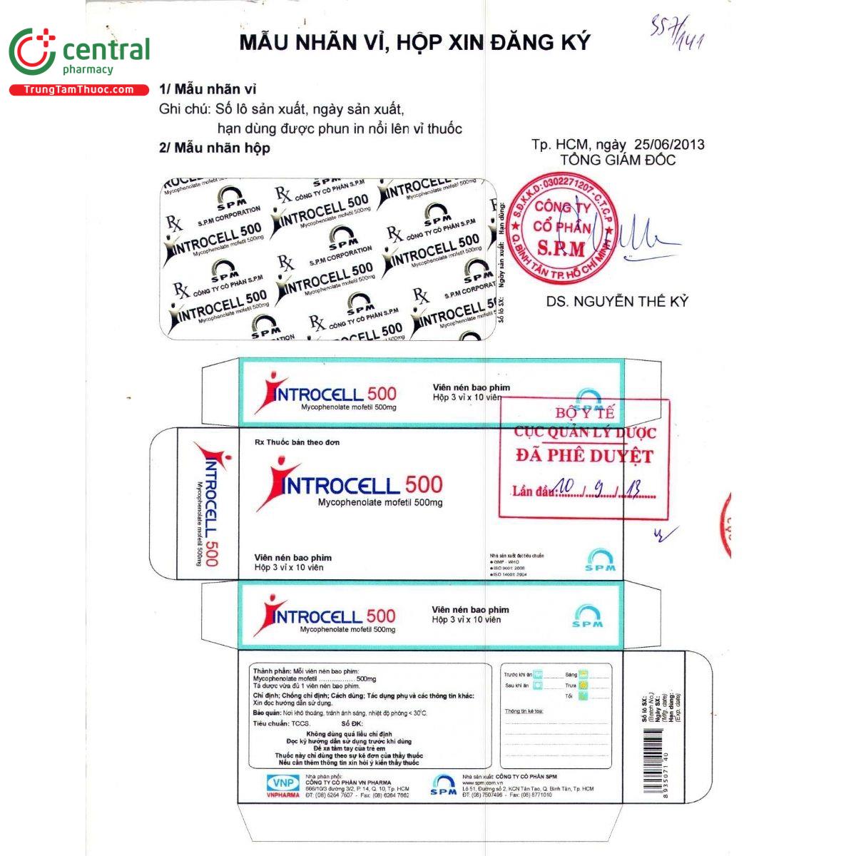 introcell 500 2 H3077 introcell 500 2 H3077