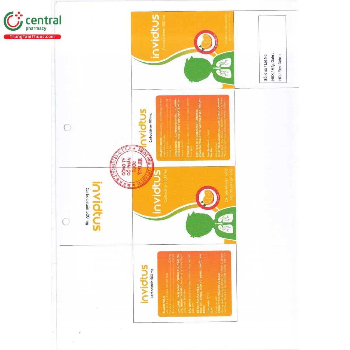 invidtus 500mg 3 V8558