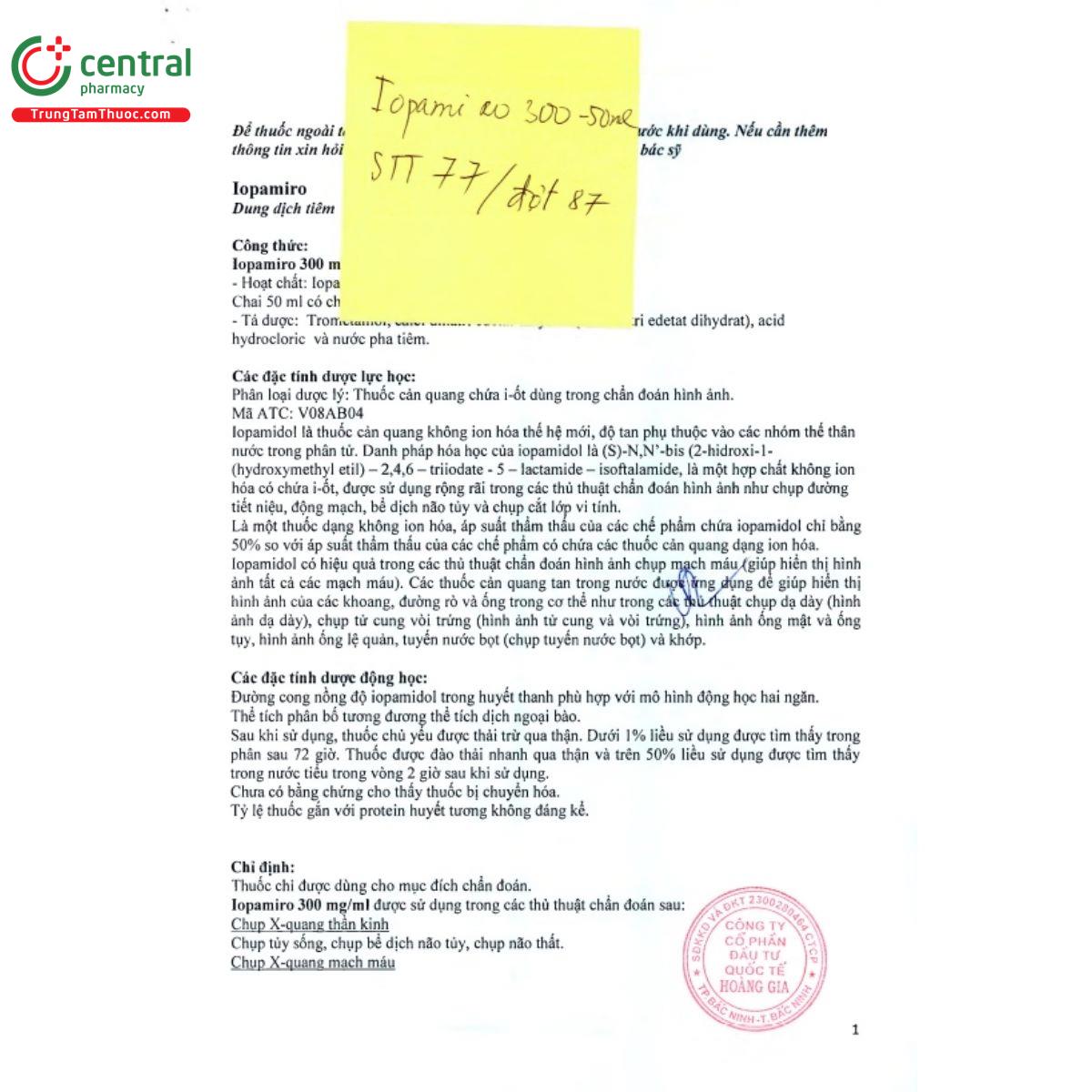 iopamiro 300 4 M5043 iopamiro 300 4 M5043