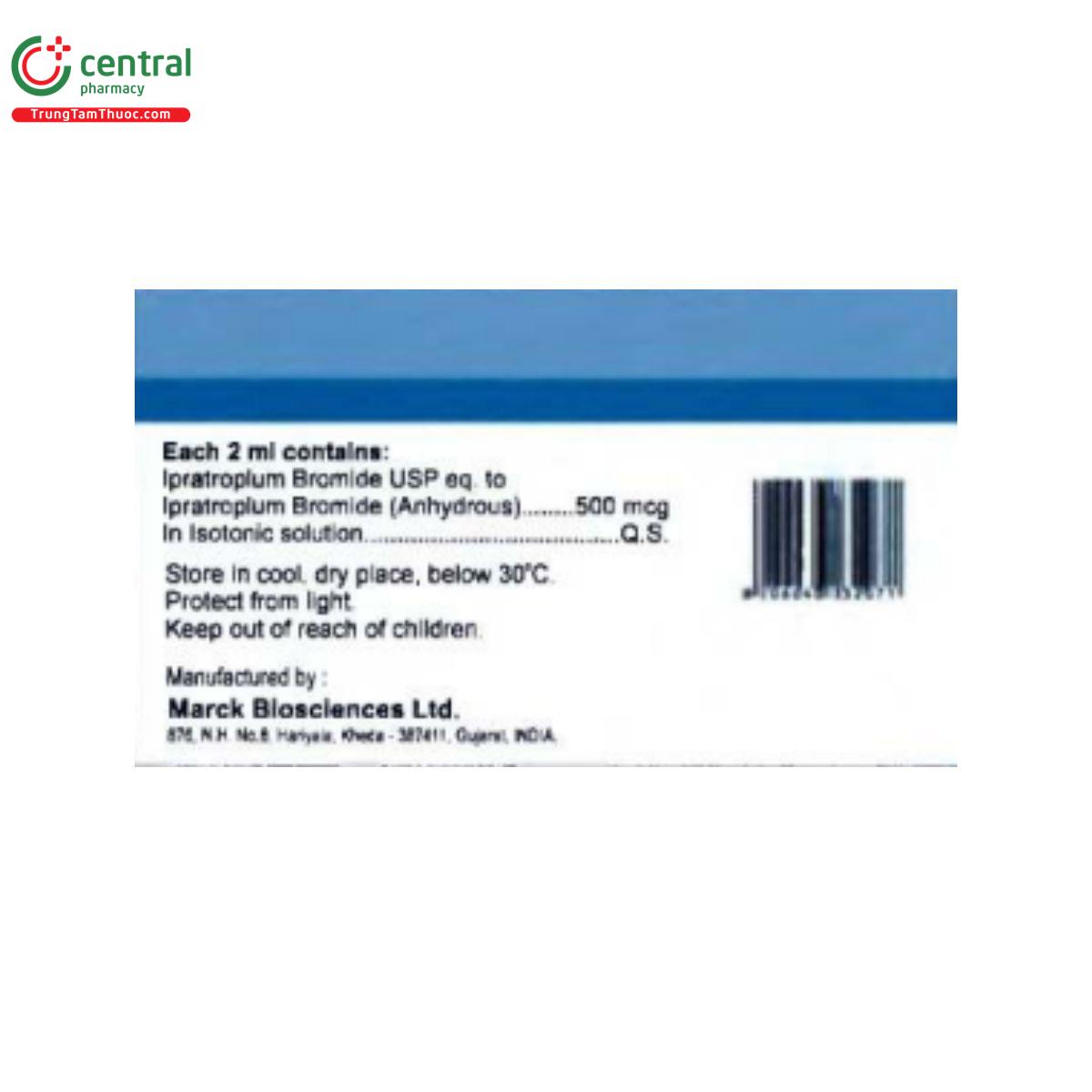 ipratropium bromide marck 2 U8155 ipratropium bromide marck 2 U8155
