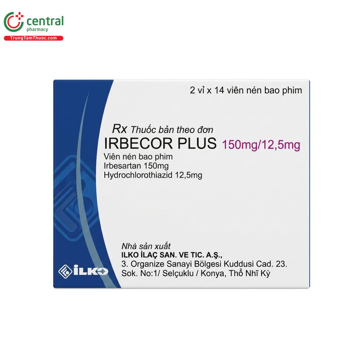 irbecor plus 150mg 125mg 1 Q6002 irbecor plus 150mg 125mg 1 Q6002