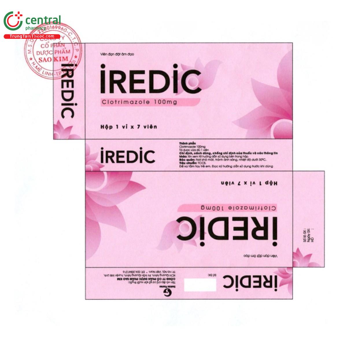 iredic 100mg 3 H3816 iredic 100mg 3 H3816