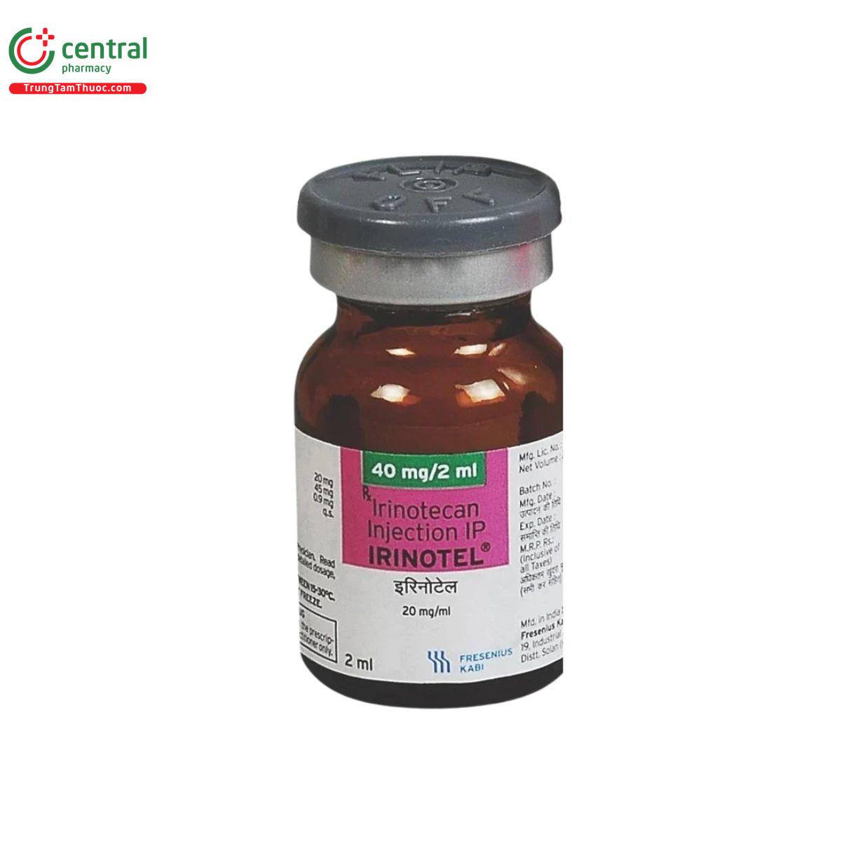 irinotel 40mg 2ml 4 D1257 irinotel 40mg 2ml 4 D1257
