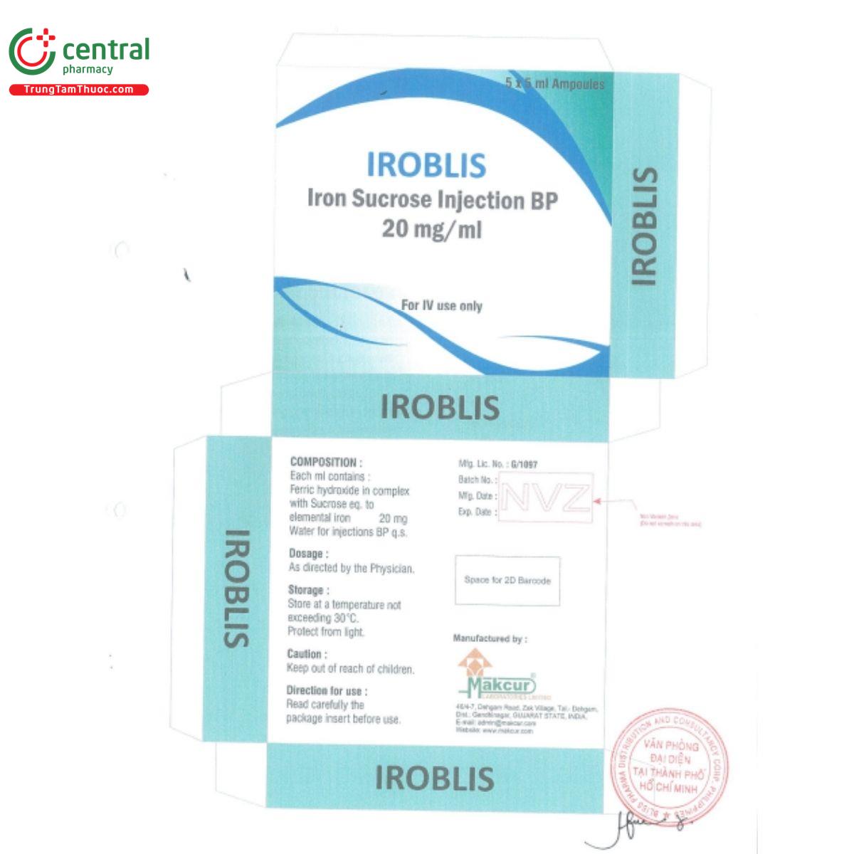 iroblis 20mgml 3 O6816