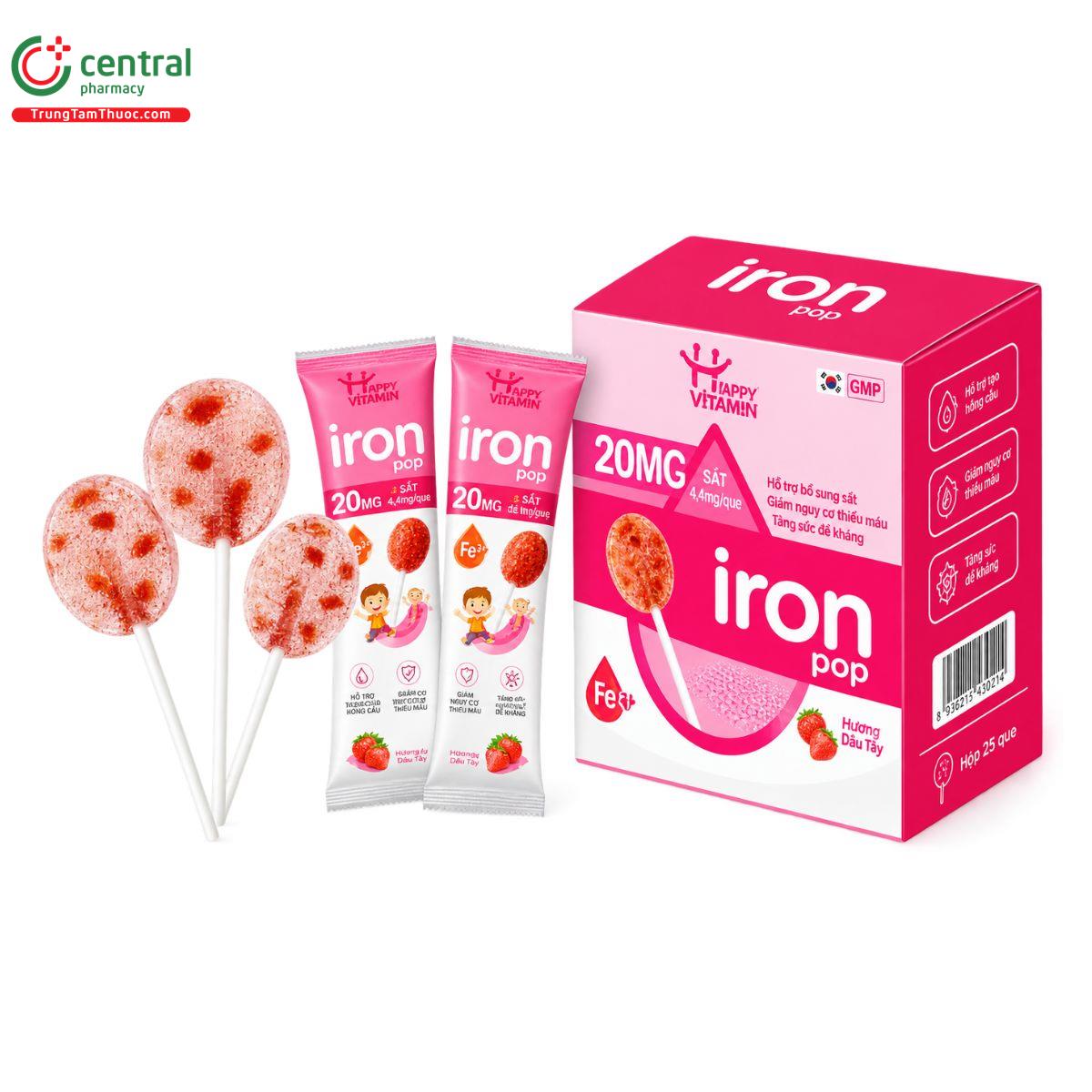 iron pop happy vitamin 1 T7703 iron pop happy vitamin 1 T7703