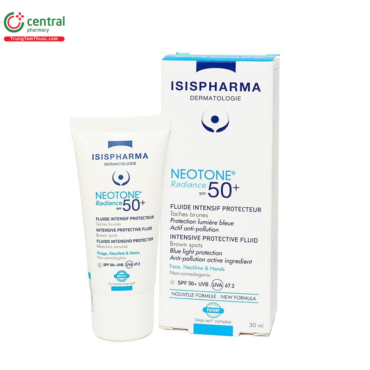 isispharma neotone radiance spf 50 2 F2873