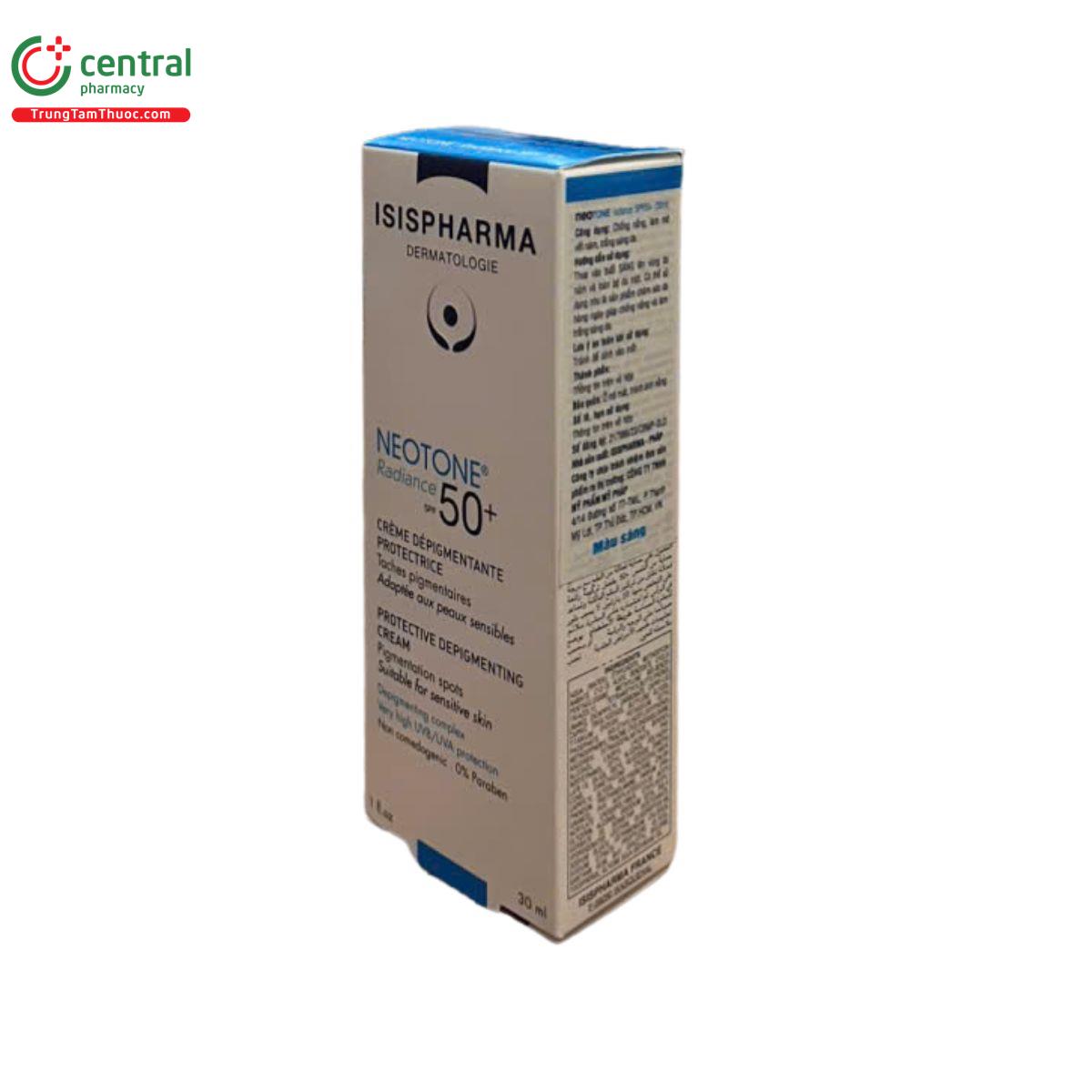 isispharma neotone radiance spf 50 5 D1001