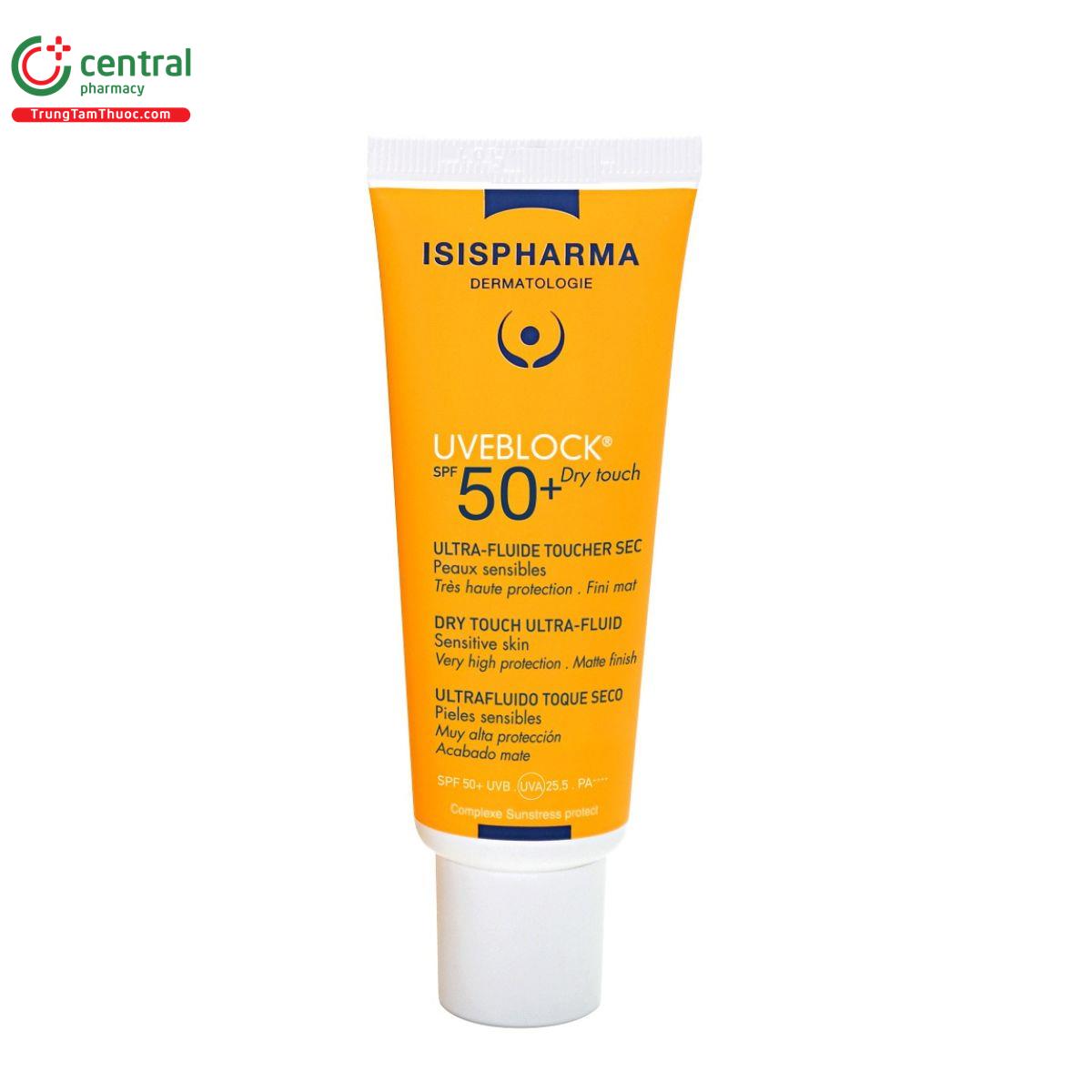 isispharma uveblock spf 50 dry touch 2 O5606