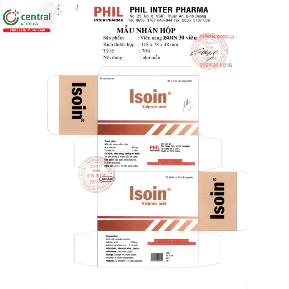 isoin 500mg 3 S7150