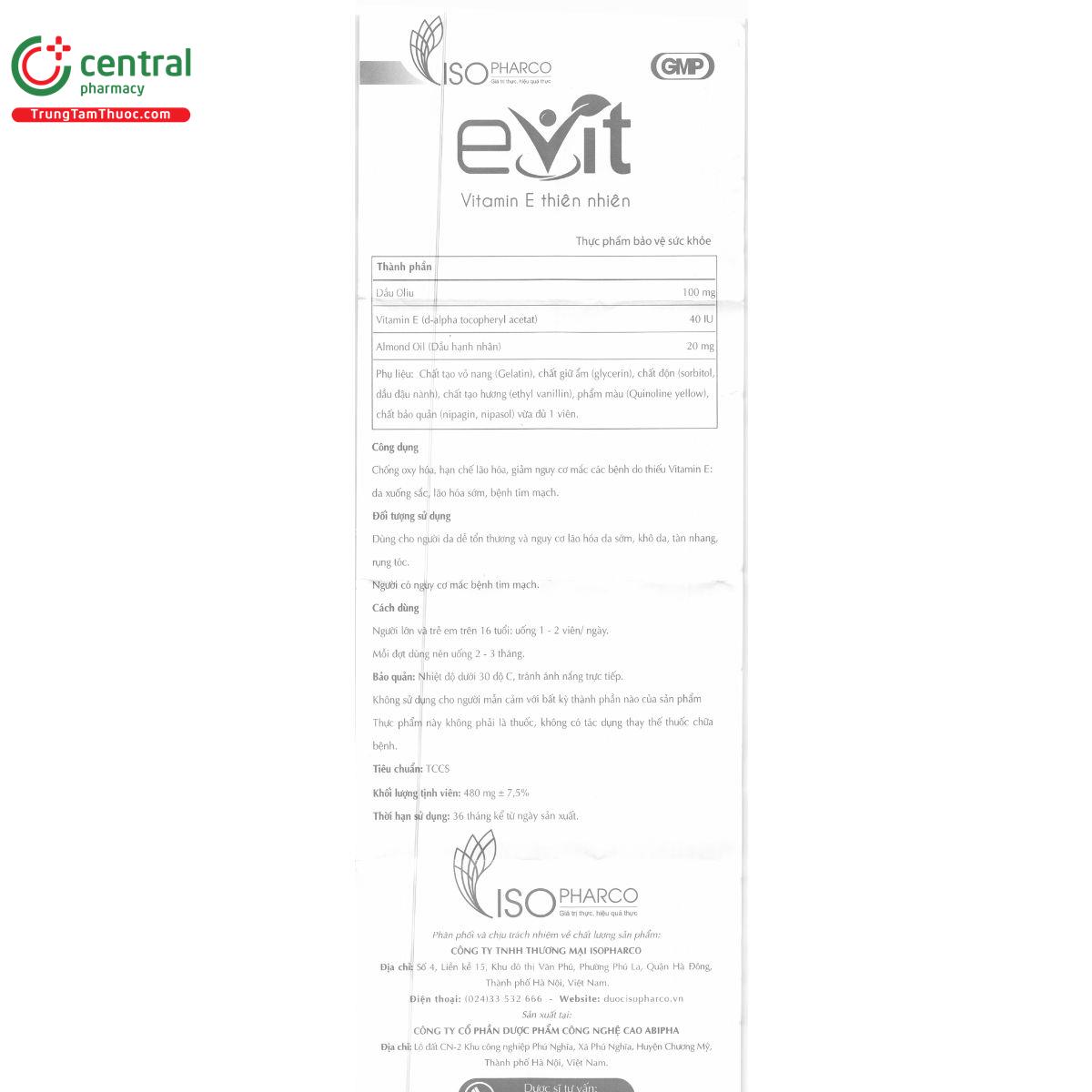 isopharco evit 9 G2107