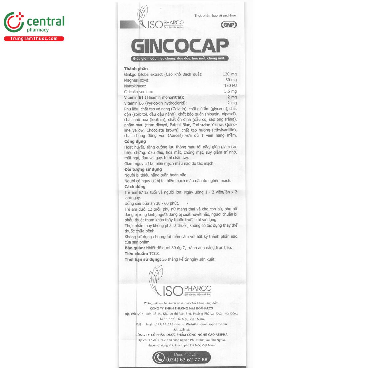 isopharco gincocap 1 T7282