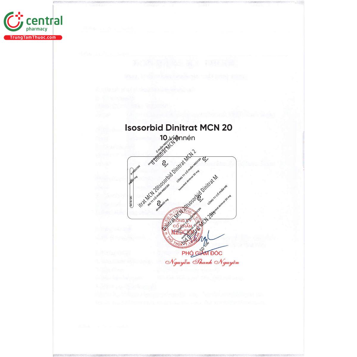 isosorbid dinitrat mcn 20 4 T8436 isosorbid dinitrat mcn 20 4 T8436