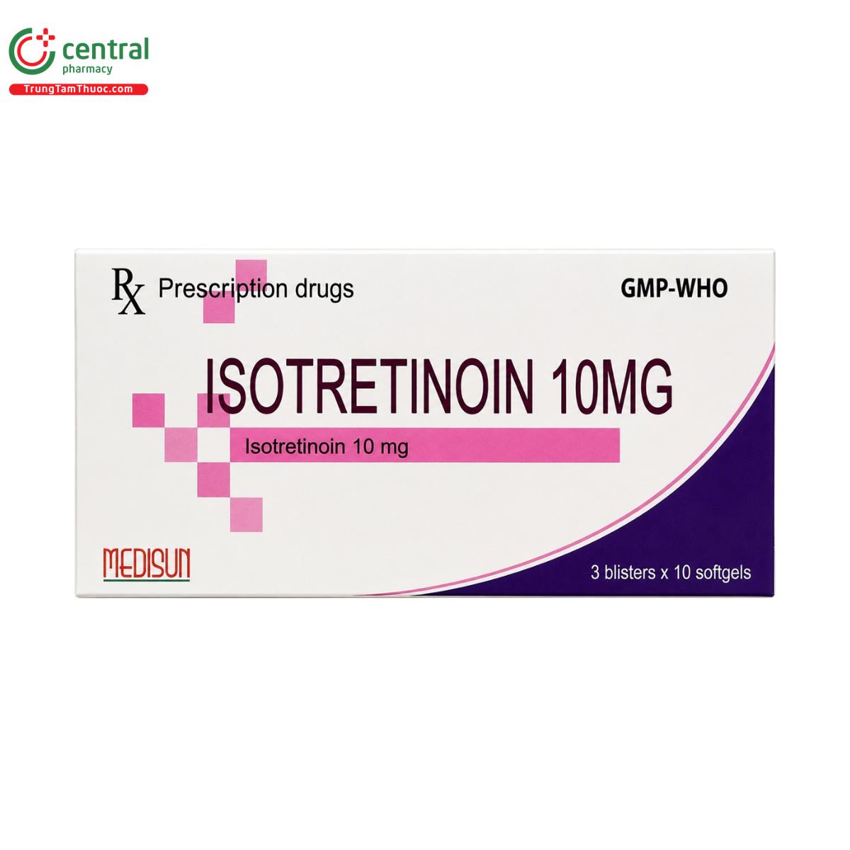isotretinoin 10mg 1 I3834