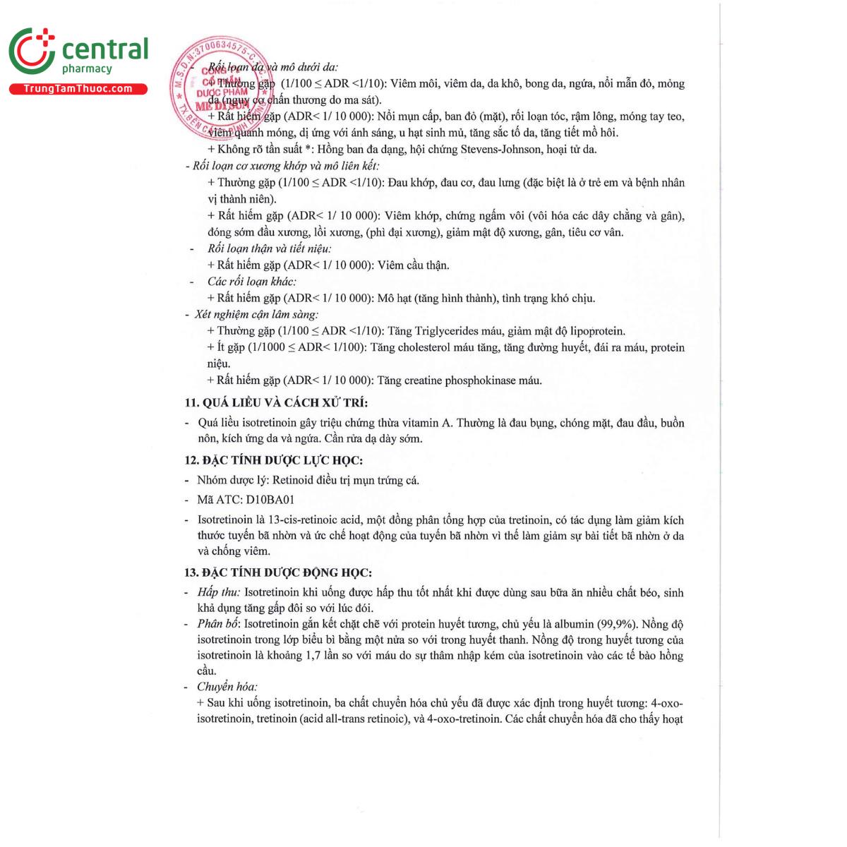 isotretinoin 10mg 14 L4542