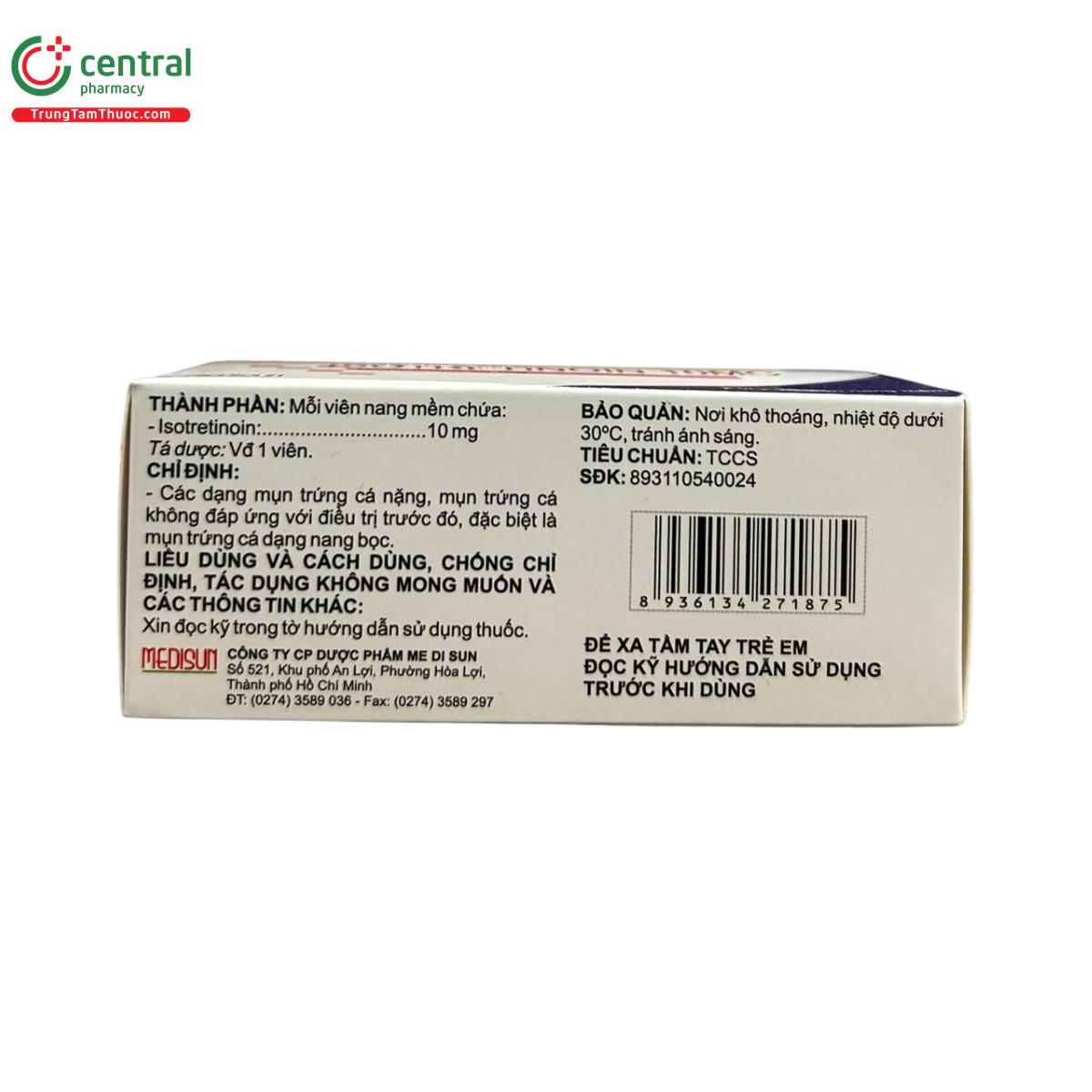 isotretinoin 10mg 5 S7463