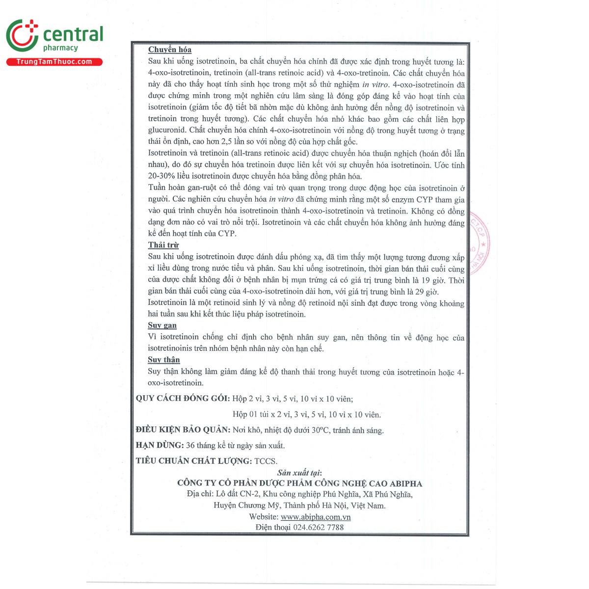 isotretinoin15 R7503 isotretinoin15 R7503