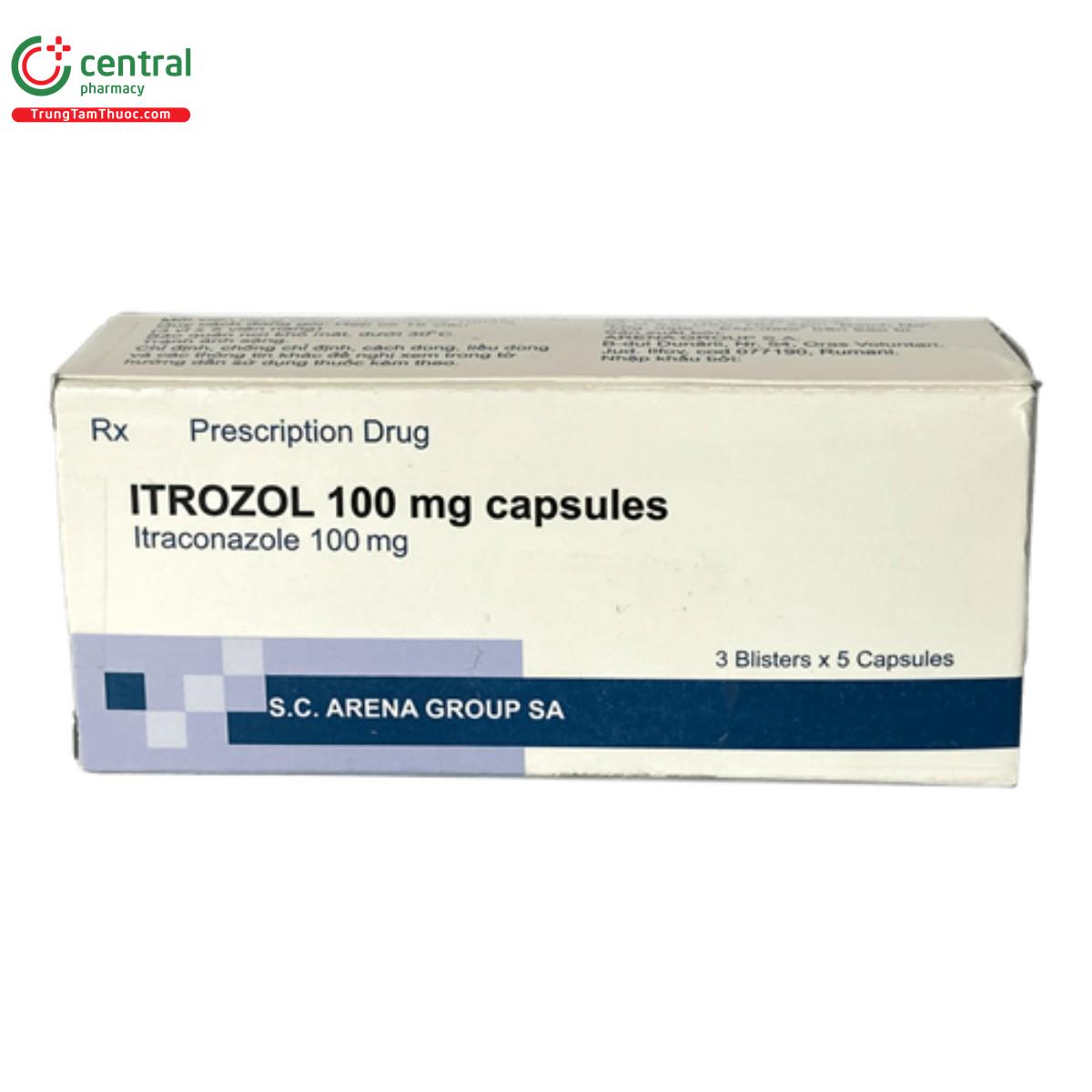 itrozol 100 mg capsules 2 K4270