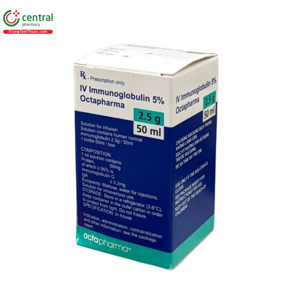 iv immunoglobulin 5 octapharma 2 5g 50ml 6 C0486 iv immunoglobulin 5 octapharma 2 5g 50ml 6 C0486