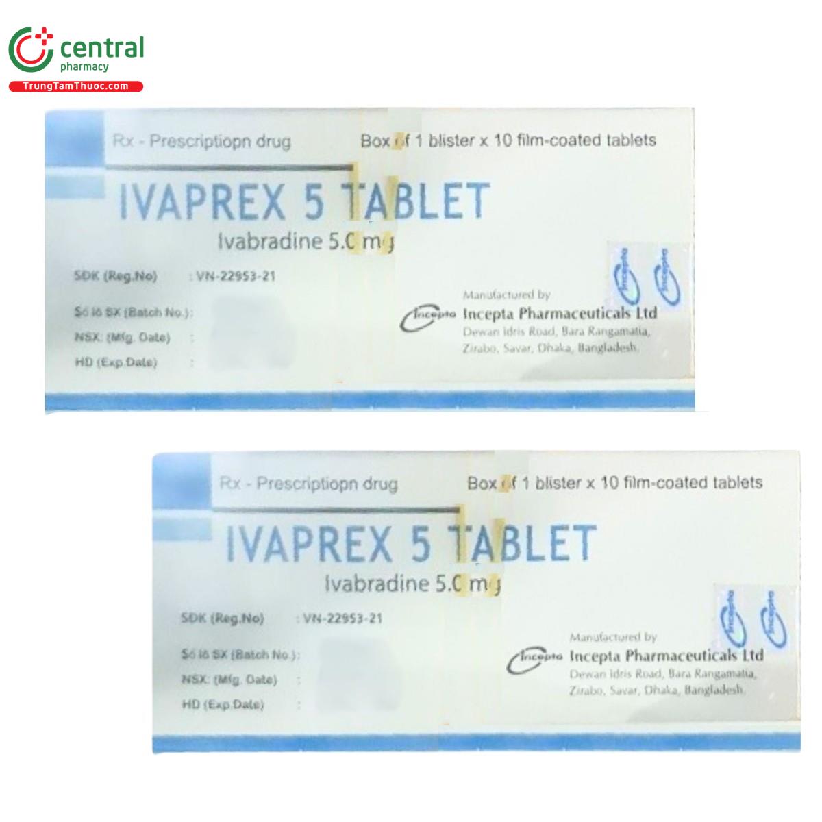 ivaprex 5mg 1 R7200