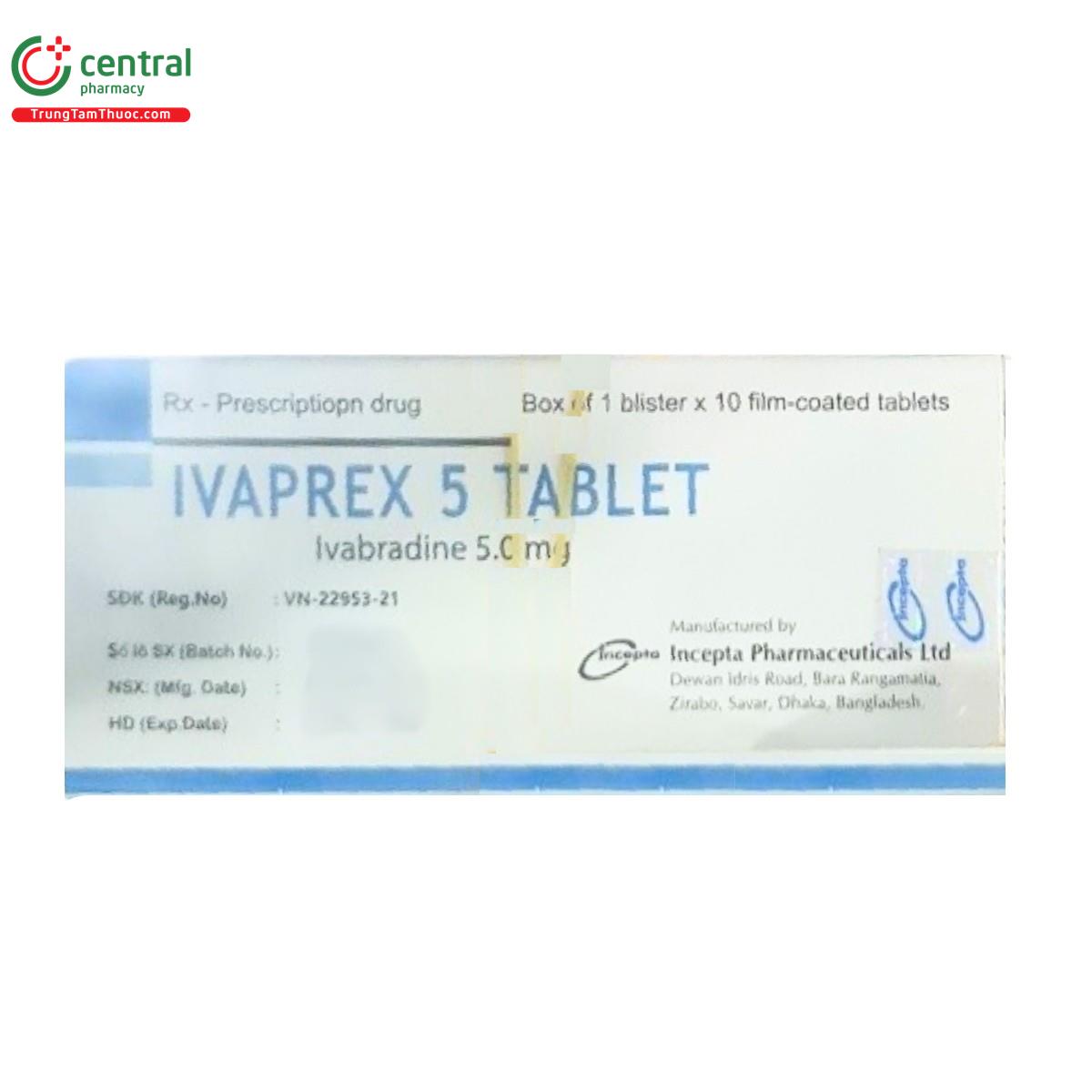 ivaprex 5mg 2 E1516