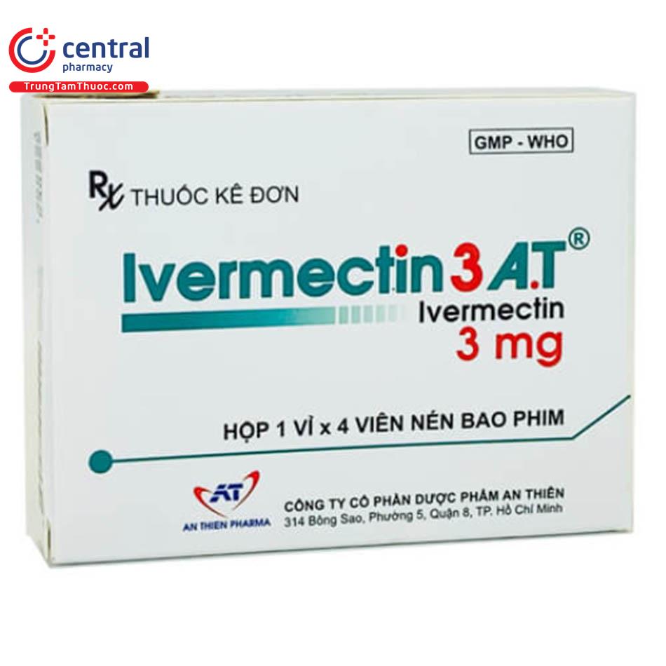 Thuốc Ivermectin 3mg: Công dụng, liều dùng và lưu ý khi sử dụng