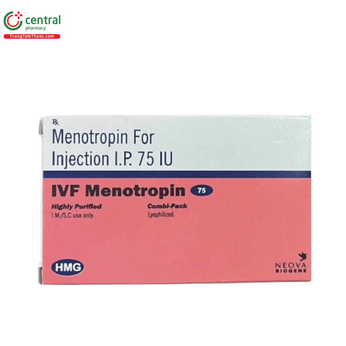 ivf menotropin 75 hmg neova biogene 2 C1600