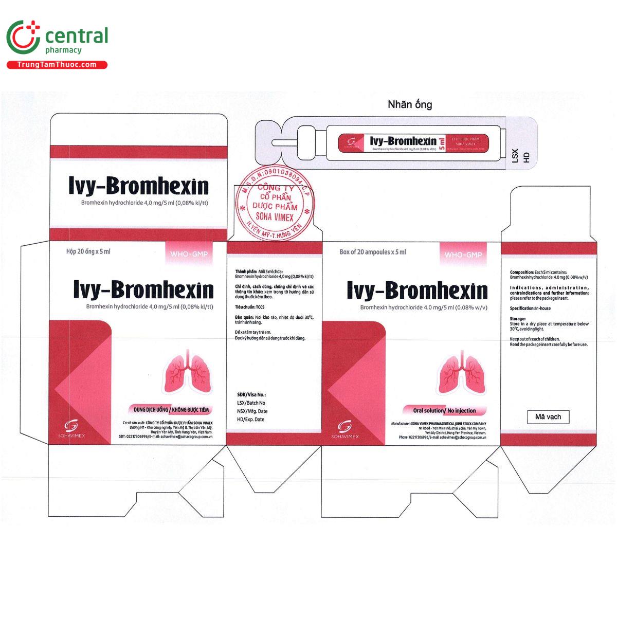 ivy bromhexin 4mg 2 D1535