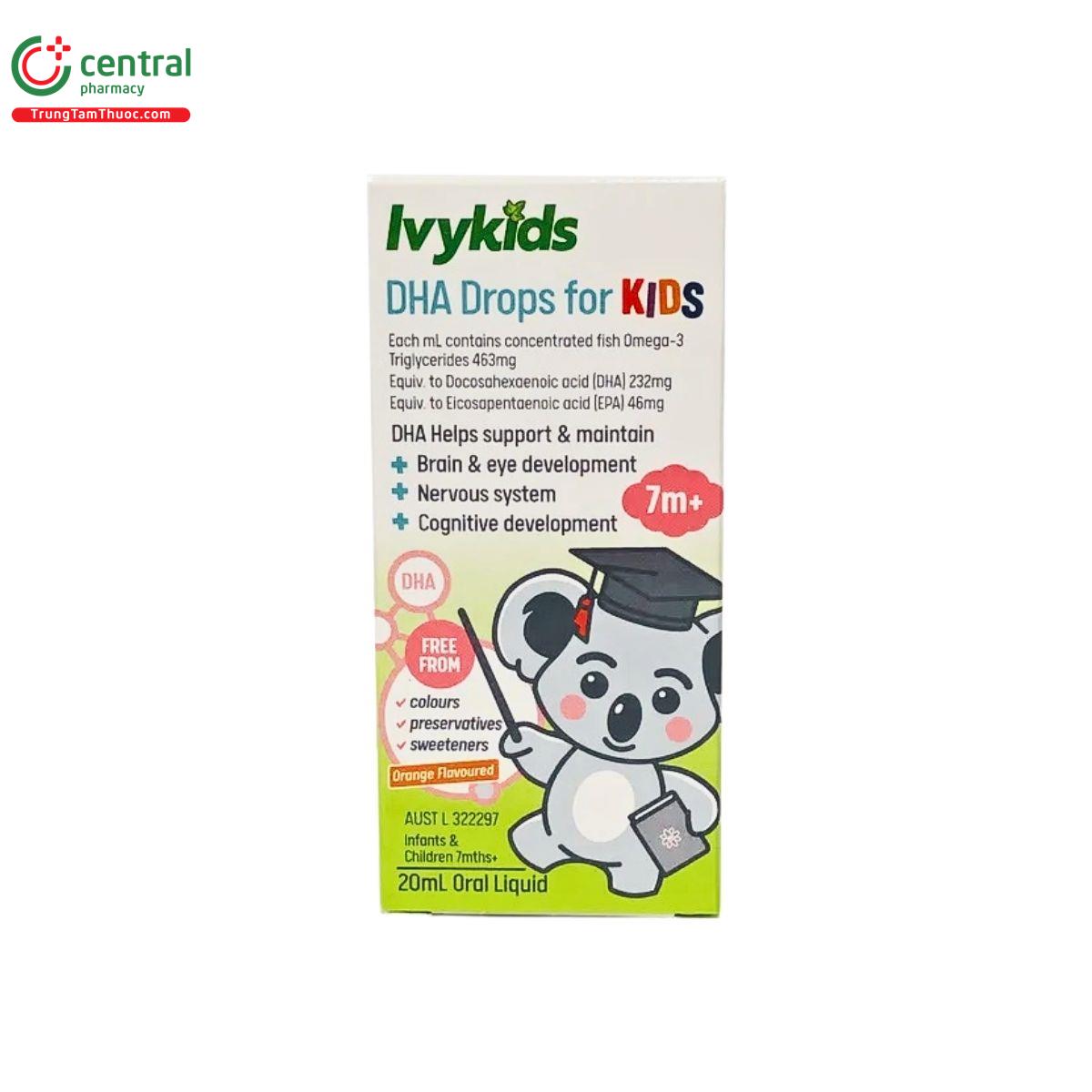 ivykids dha drops for kids 2 T8087