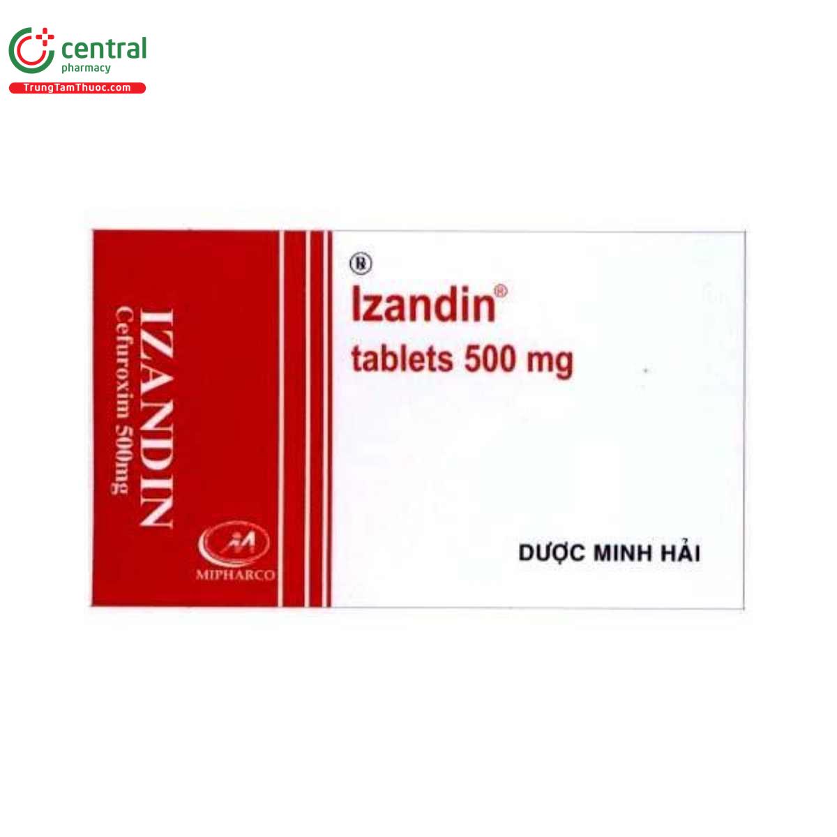 izandin 500mg 5 V8356