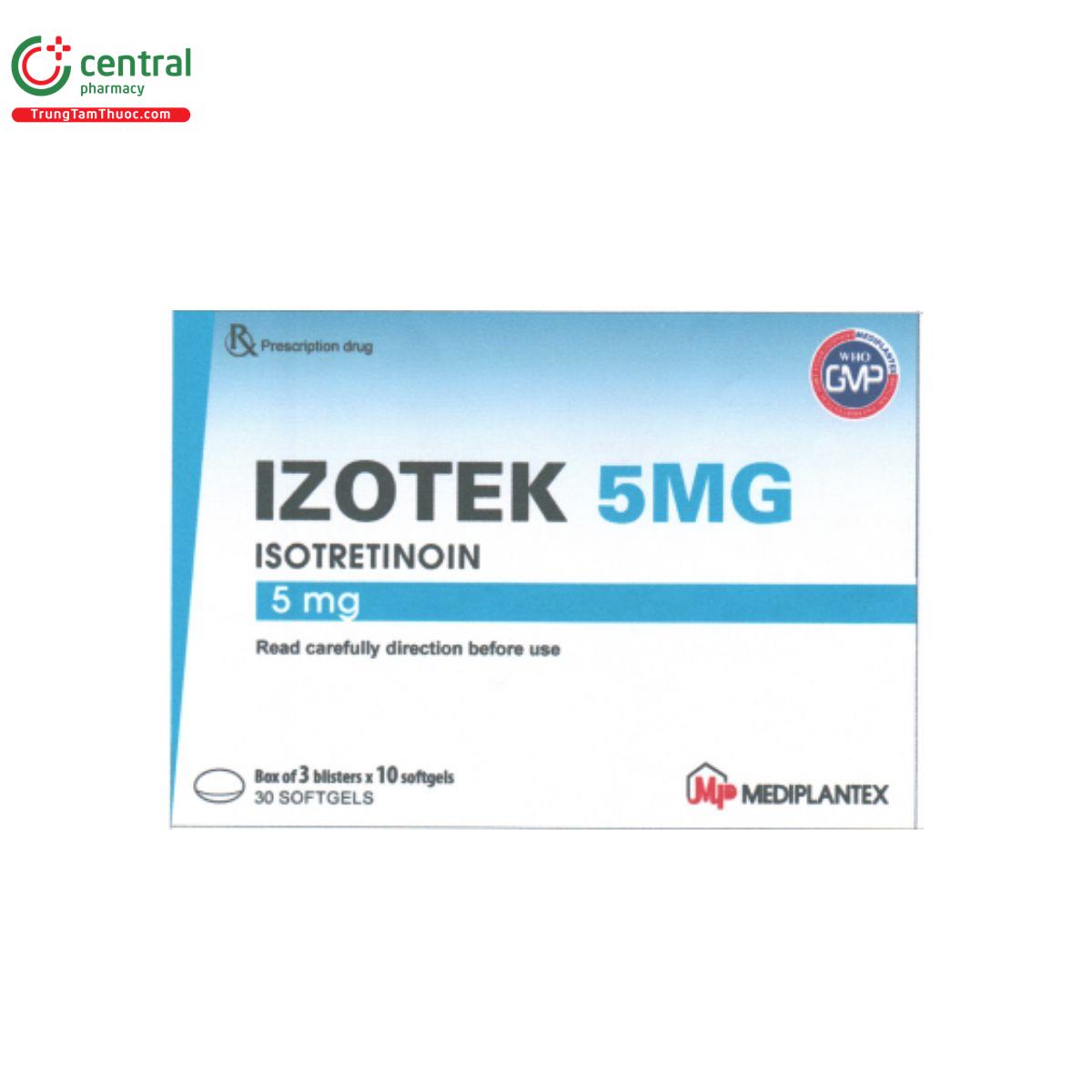 izotek 5mg 2 B0334 izotek 5mg 2 B0334