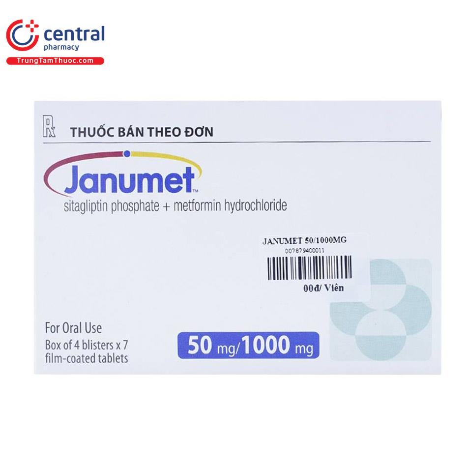 janumet 50mg 1000mg hop 28 vien 2 D1456