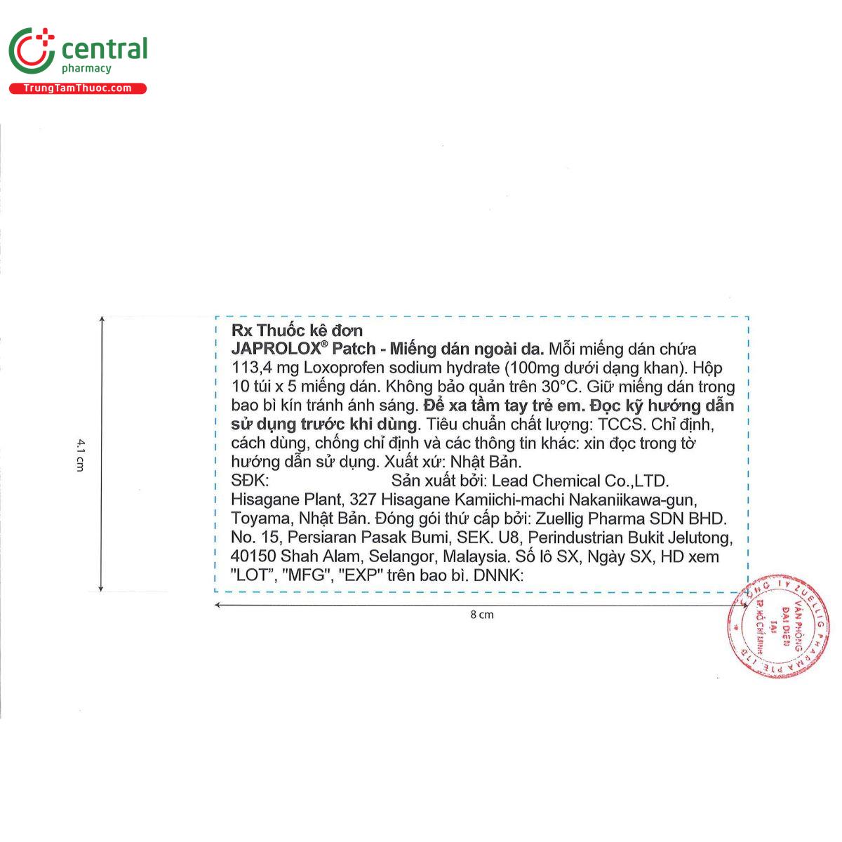 japrolox patch 3 E1183 japrolox patch 3 E1183