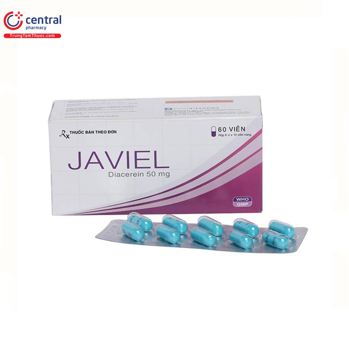 [CHÍNH HÃNG] Thuốc Javiel 50mg làm giảm triệu chứng khớp hông và gối