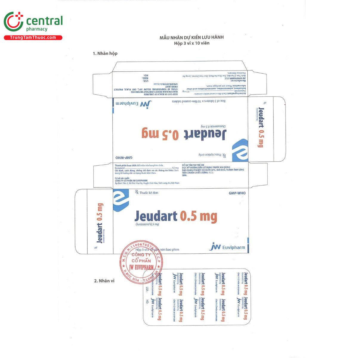 jeudart 0 5 mg J3768