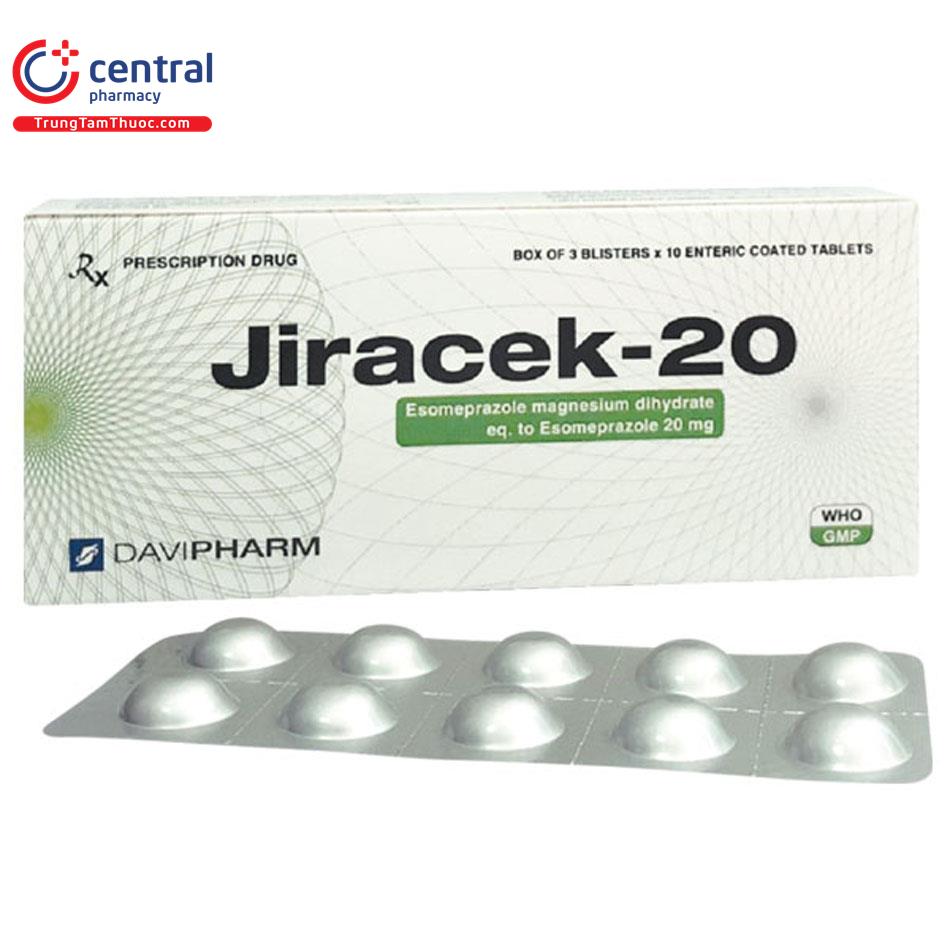 Jiracek 20mg Giá Bao Nhiêu? Cập Nhật Giá Tốt Nhất Hiện Nay